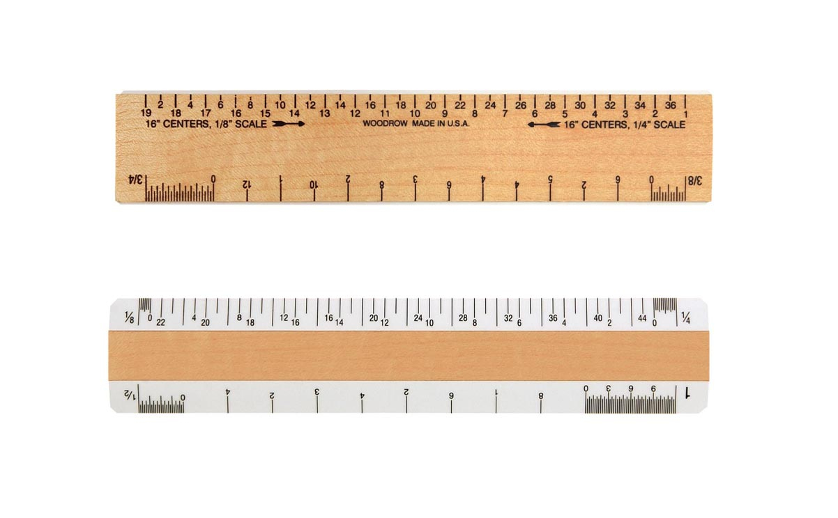 0610Aj Architectural Ruler Printable Ruler Actual Size