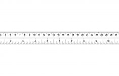 Actual Size Printable 12 Inch Ruler