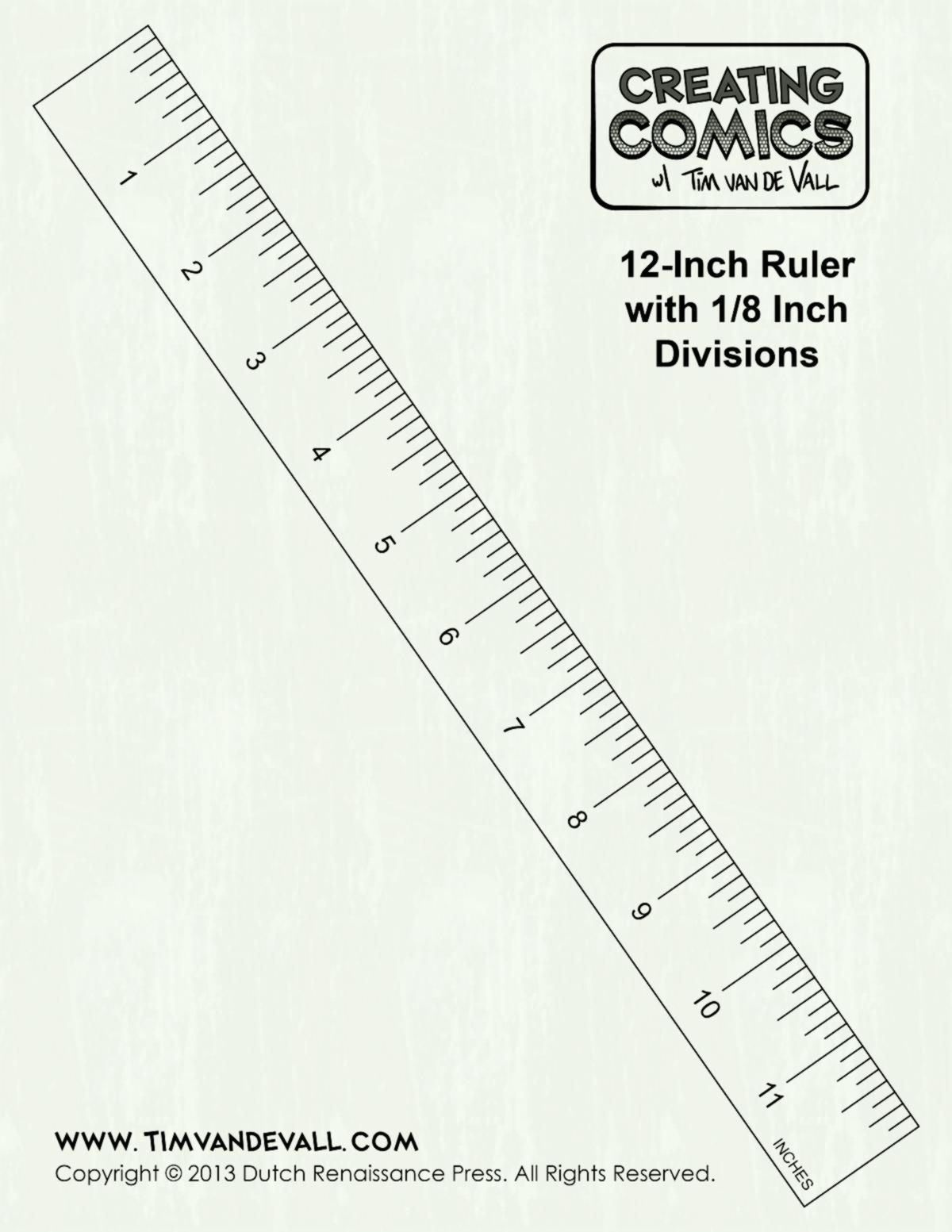 printable ruler inches and mm actual size