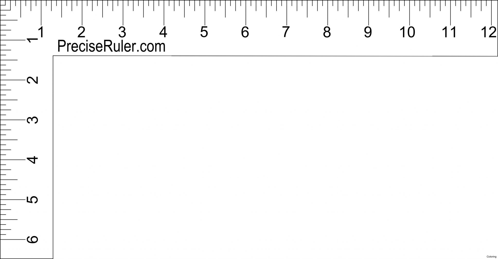 Printable Shoe Ruler Printable Ruler Actual Size