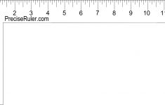 Printable Ruler Without Numbers