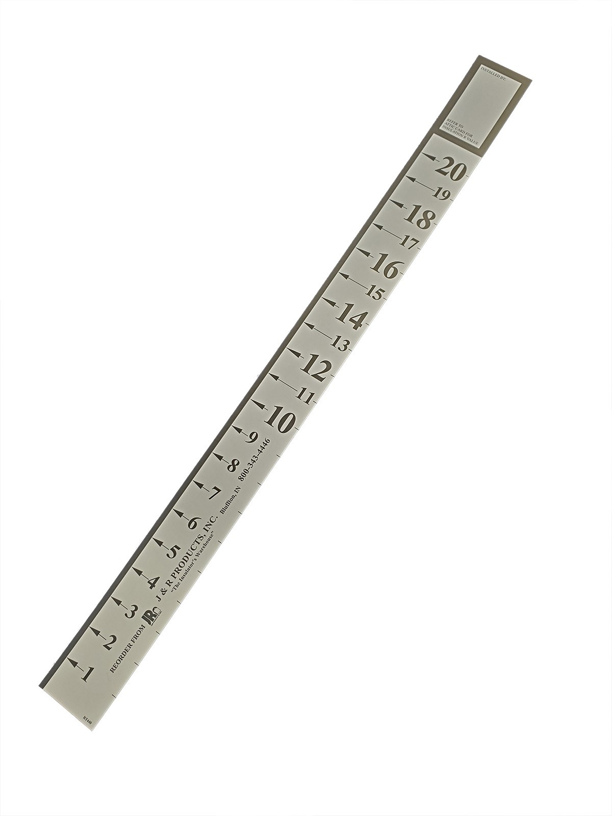 20&amp;quot; R-Sticks - Attic Measuring Rulers - Pack Of 100