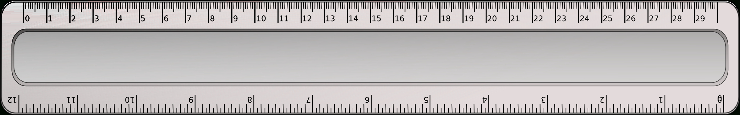 30Cm Ruler Clipart Printable Ruler Actual Size