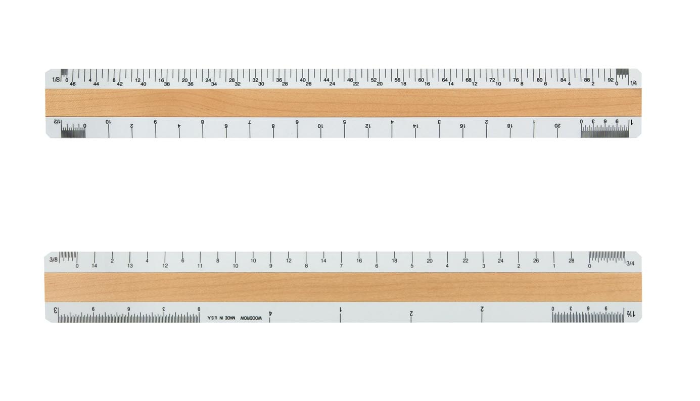 Printable Architectural Scale Ruler 1 4 Printable Ruler Actual Size