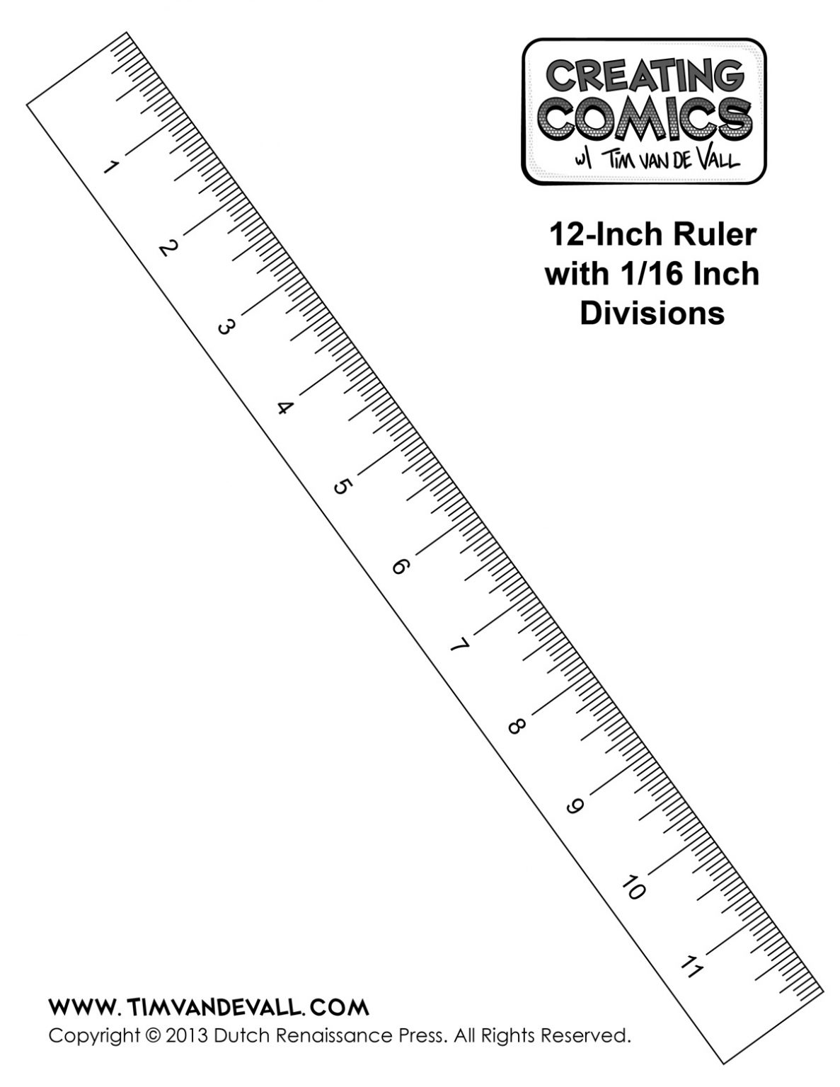 6 Inch Ruler Template Printable Ruler Actual Size