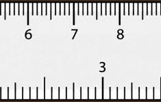 Printable Ruler Inches Actual Size Quarter Inch