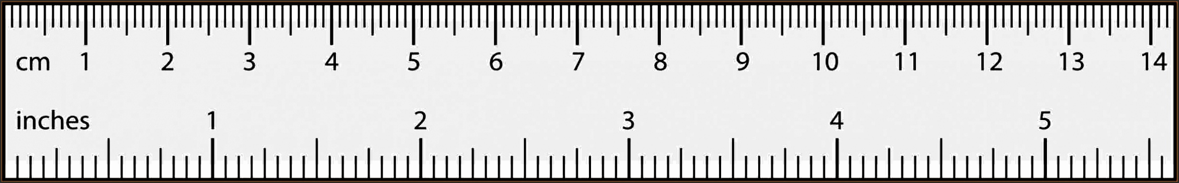 Centimeter Ruler Printable Free True to Scale.