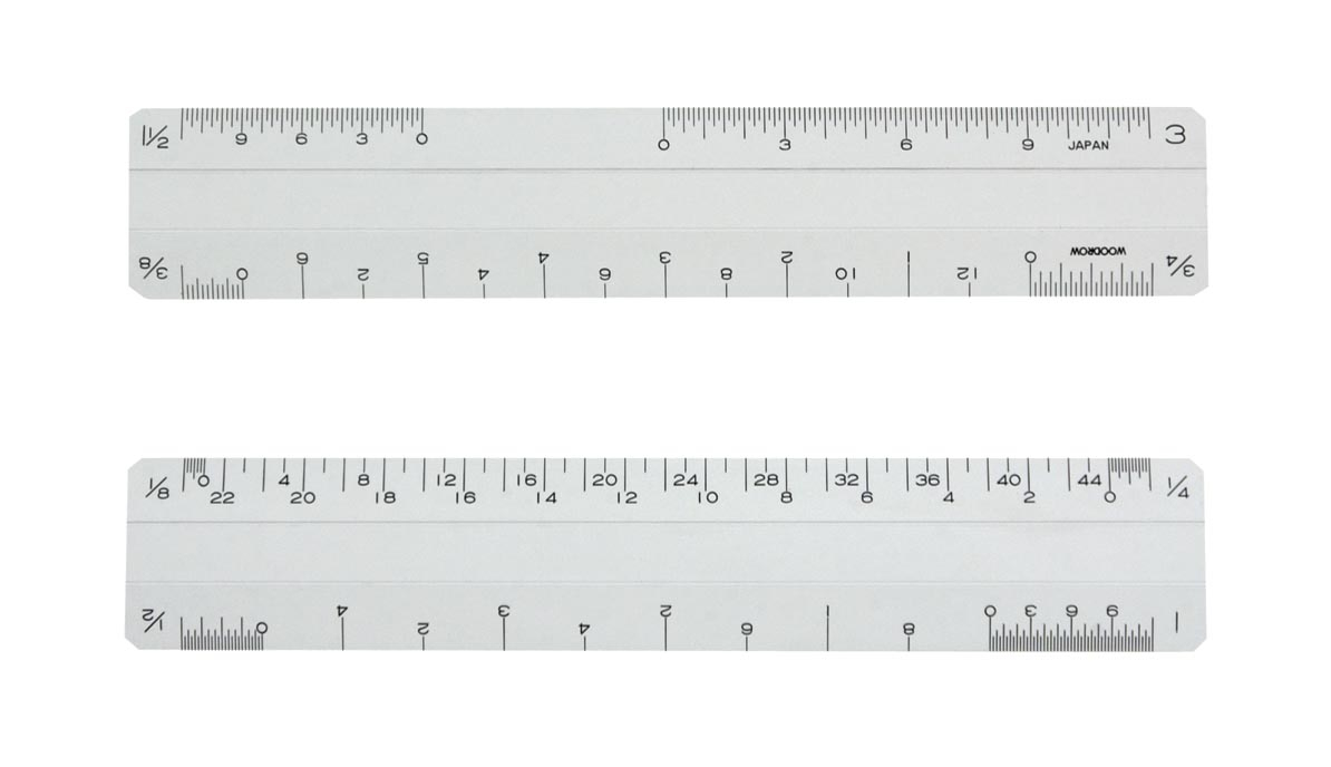 6Pf1 Architechtural Ruler