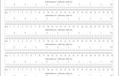 Printable Ruler With Cm and Mm