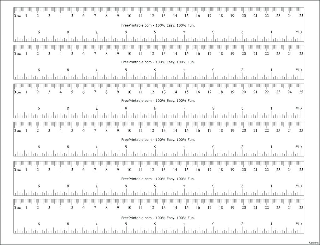 Printable Scale Ruler 1 1250 - Printable Ruler Actual Size