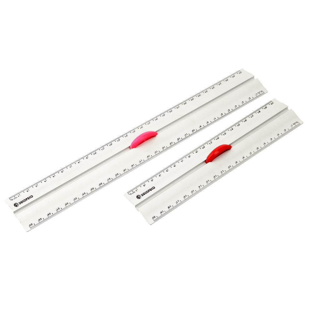 Aluminum Ruler Classroom Ruler - Buy Metallic Ruler,12/8 Inch Ruler,white  Ruler Product On Alibaba