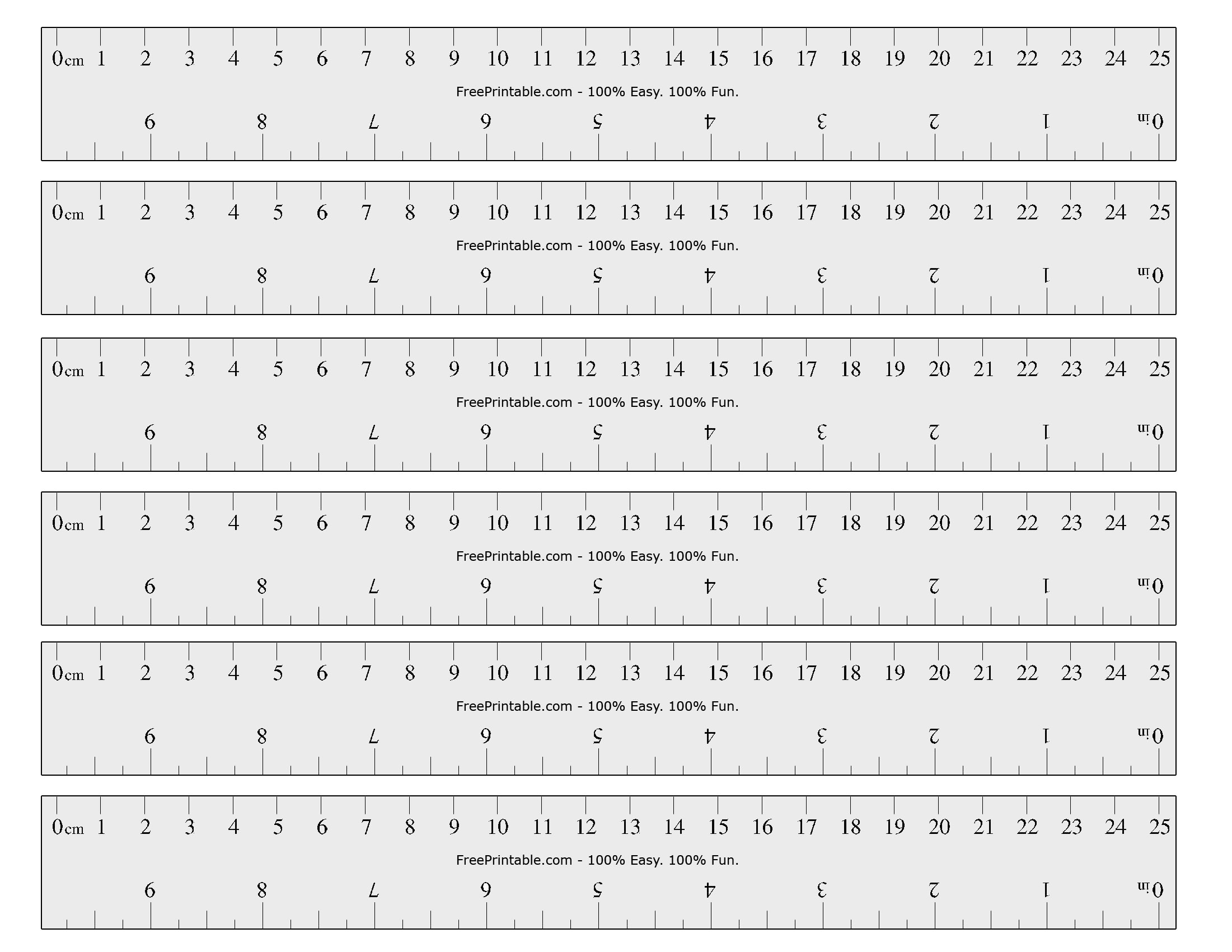 Free Printable Ho Scale Ruler Printable Ruler Actual Size