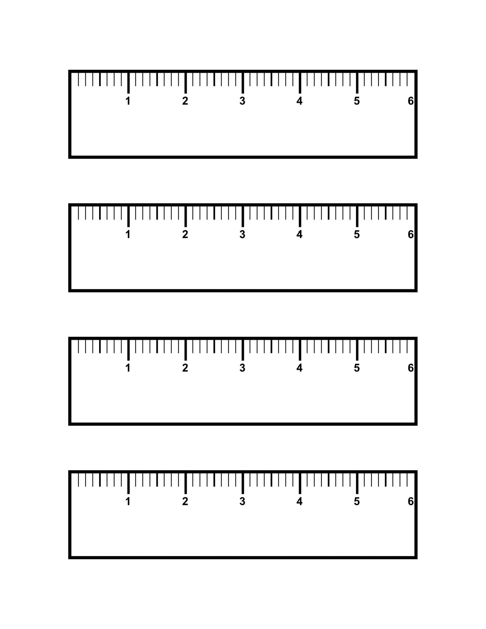 Actual Ruler Size Printable