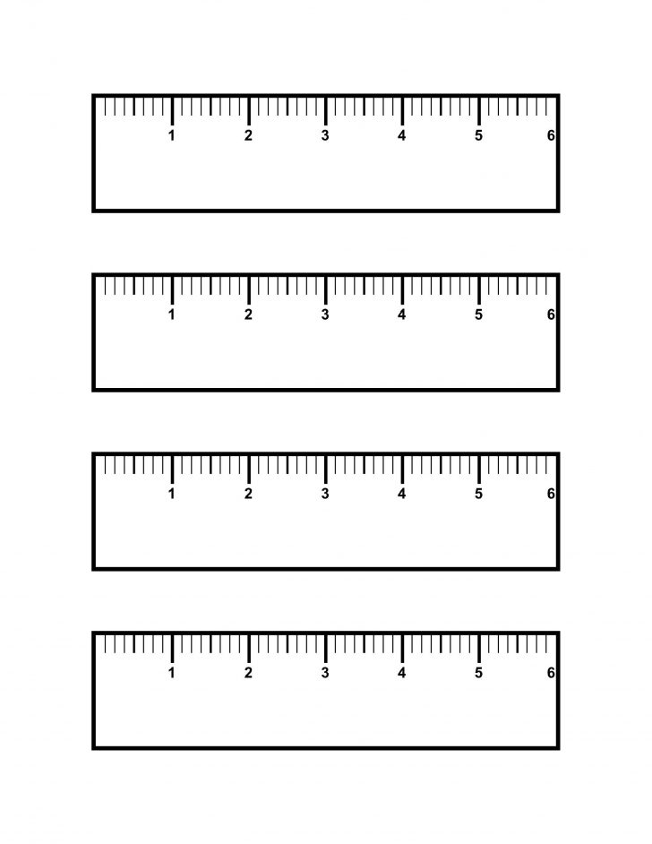 printable 1 4 inch ruler printable ruler actual size