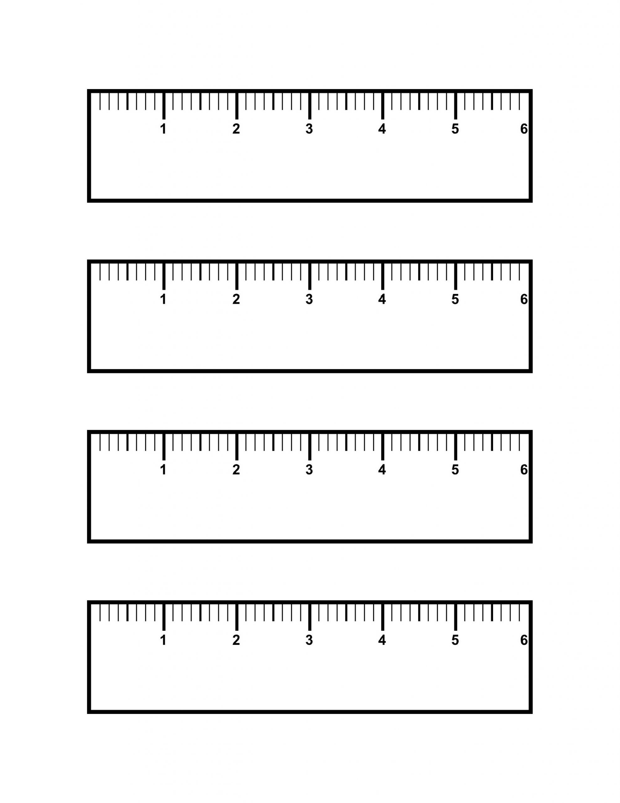 Blank Ruler Templates | Activity Shelter