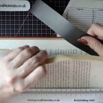 Book Folding   How To Use A Magnetic Ruler