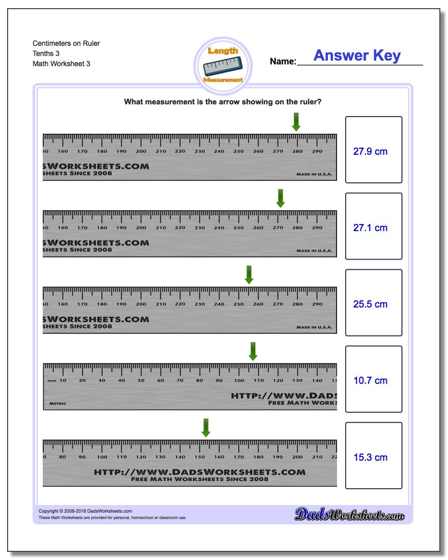 nearest tenth of a centimeter calculator