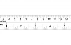 Printable 6 Inch Centimeter Ruler PDF