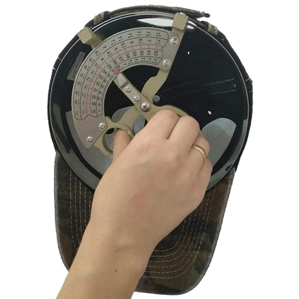 Details About Hat Measuring Tool Size Measure Ruler Stainless Steel Handle  Scale Ruler Sizers