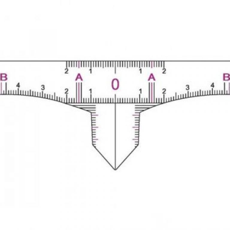 disposable microblading ruler accurate tattoo measurement
