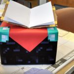 Diy Enchanting Table From The Video Game Minecraft Using A