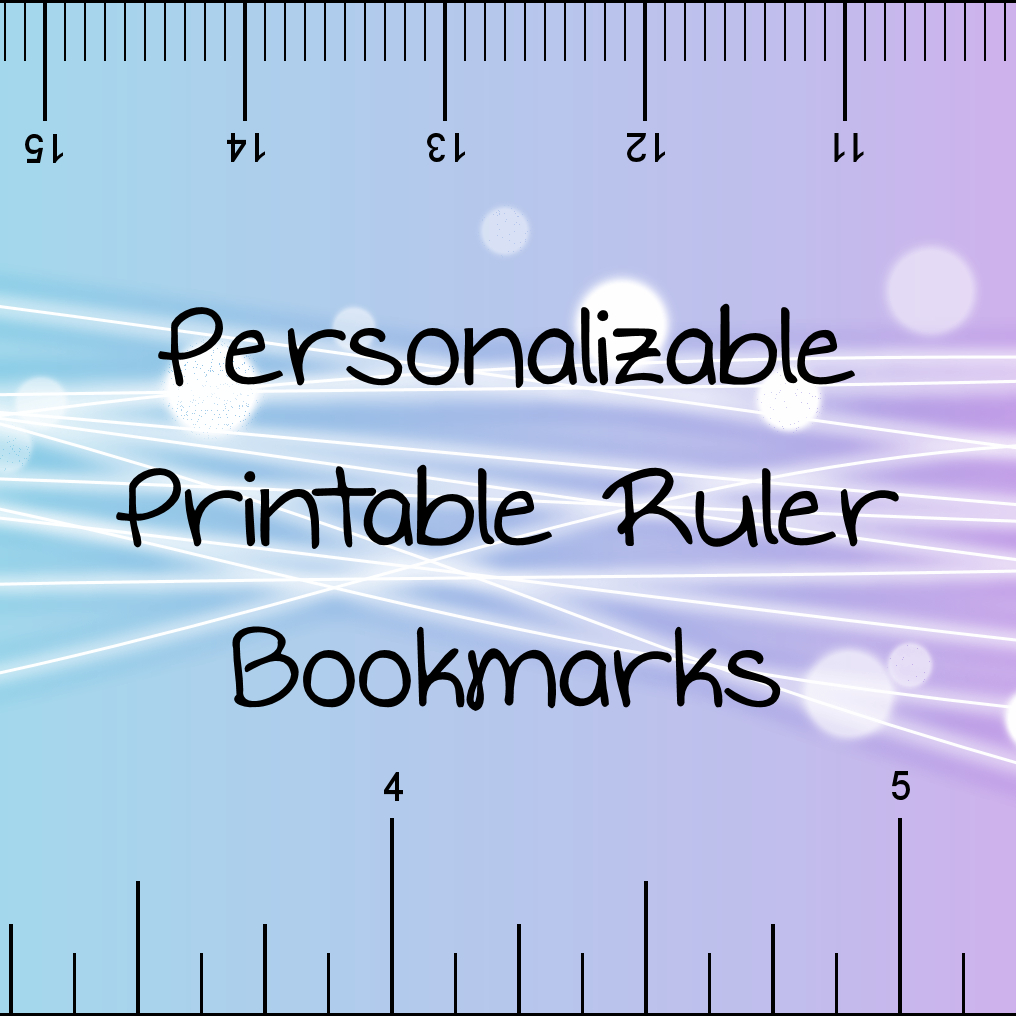 Don&amp;#039;t Eat The Paste: Printable Rulers- Pdf Format