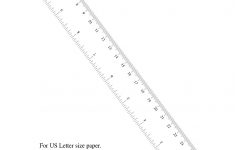 Printable 12 Cm Metric Ruler PDF