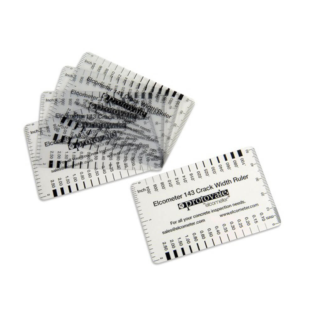 Elcometer 143 Crack Width Ruler