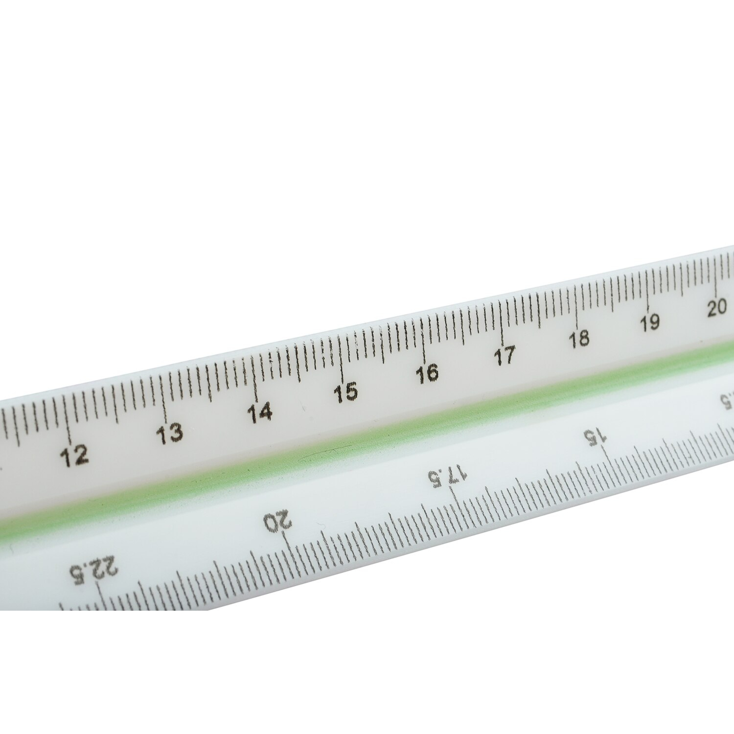 Engineer Metric Triangular Scale Ruler With Multiple Scale