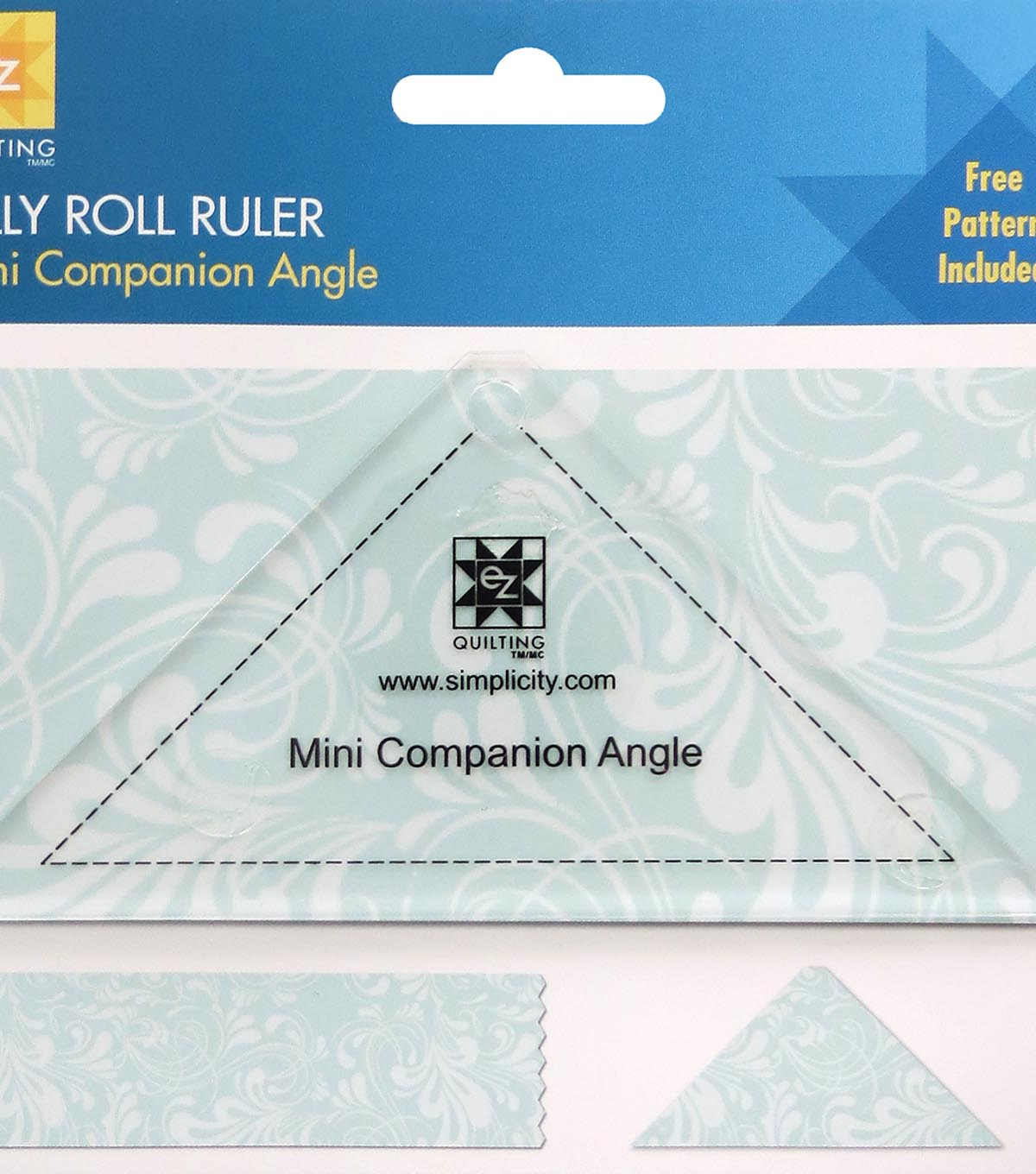 Ez Quilting Mini Companion Angle Jelly Roll Ruler