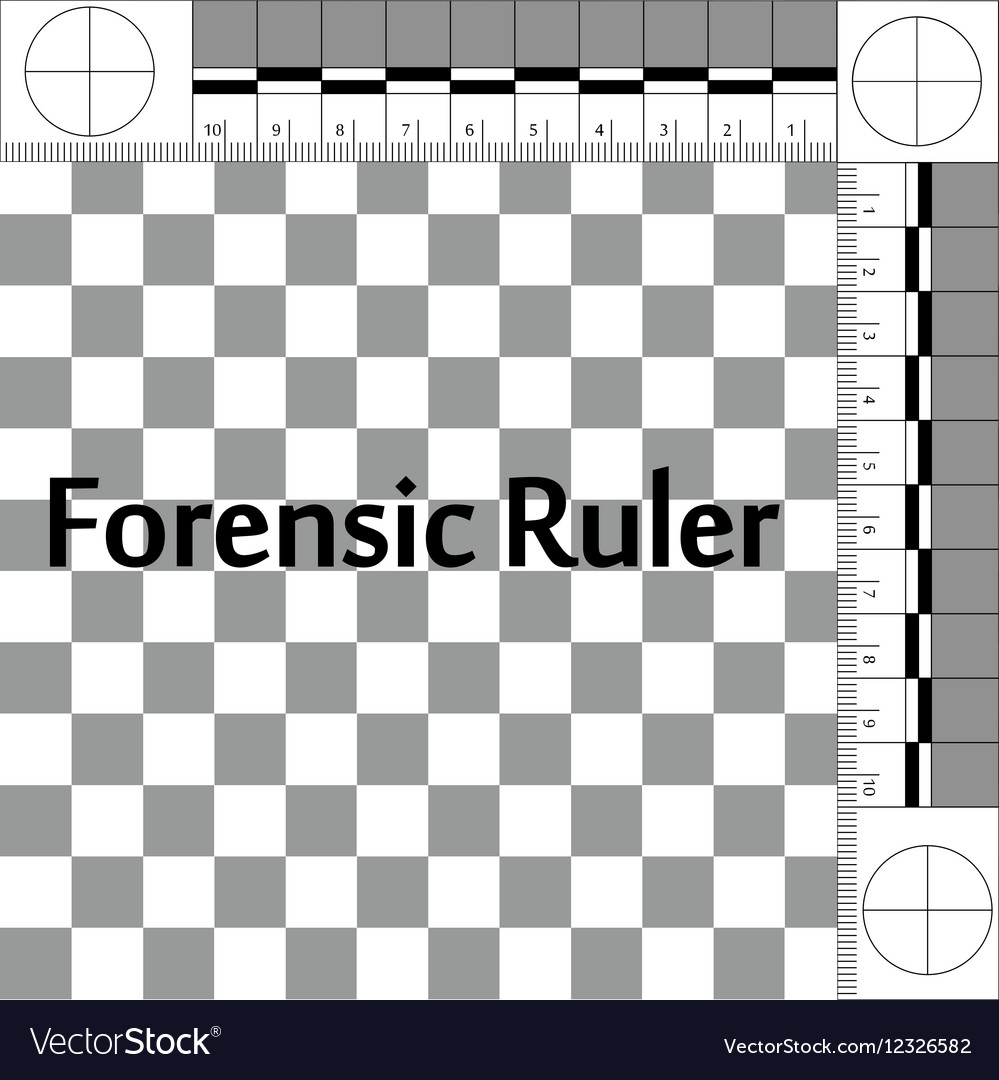 Printable Crime Scene Rulers