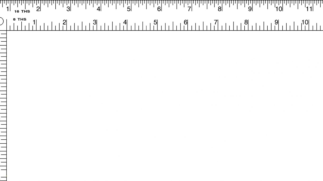 Using A Normal Ruler For Scaling | Davidneat - Printable Ruler Actual Size