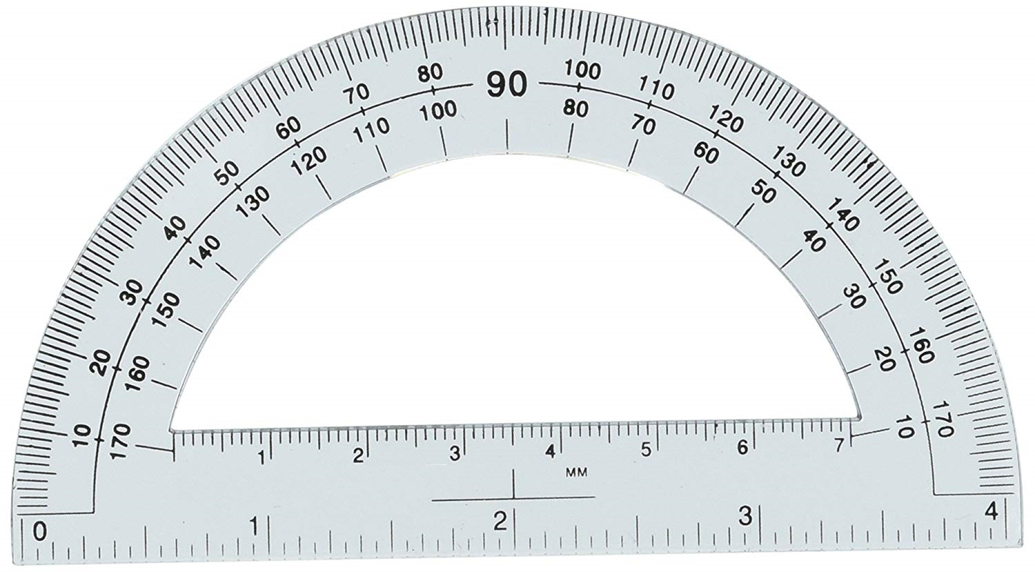 use a military protractor