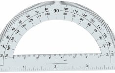 Printable Actual Size Angle Ruler