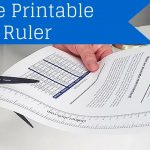 Free Printable Ruler   How To Measure Jar, Bottles And More!