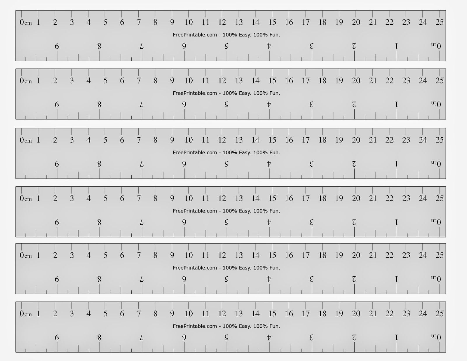 Free Printable Ruler | Printable Ruler, Printable Cards