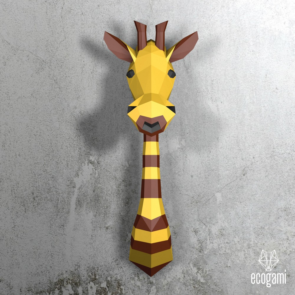 Funny Giraffe Trophy