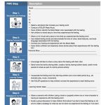 Fwc Steps Worksheet [Preschool] | Feelings Words