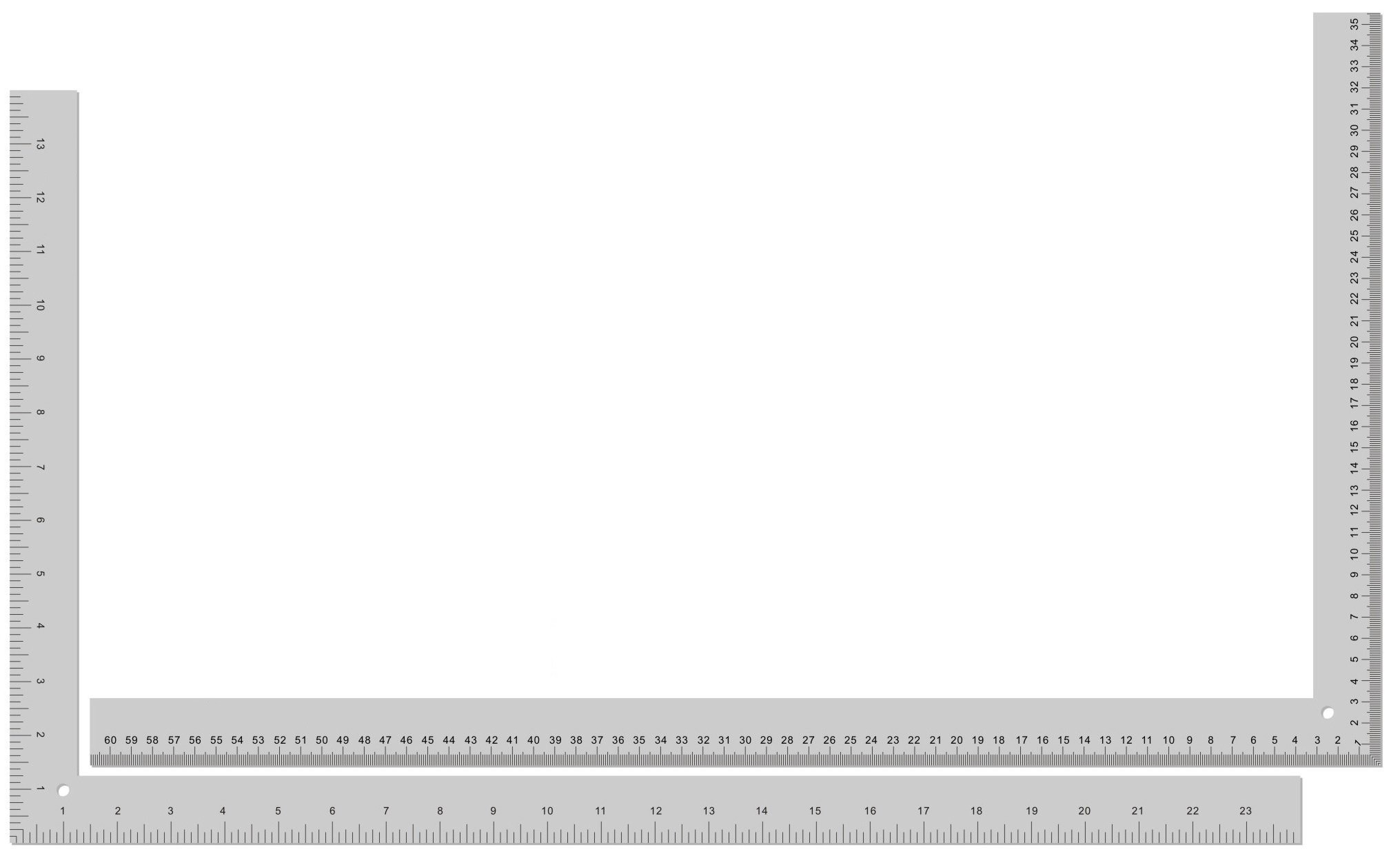 &amp;quot;goldstar Aluminium L-Square Ruler, Choose Inch Or Metric&amp;quot;