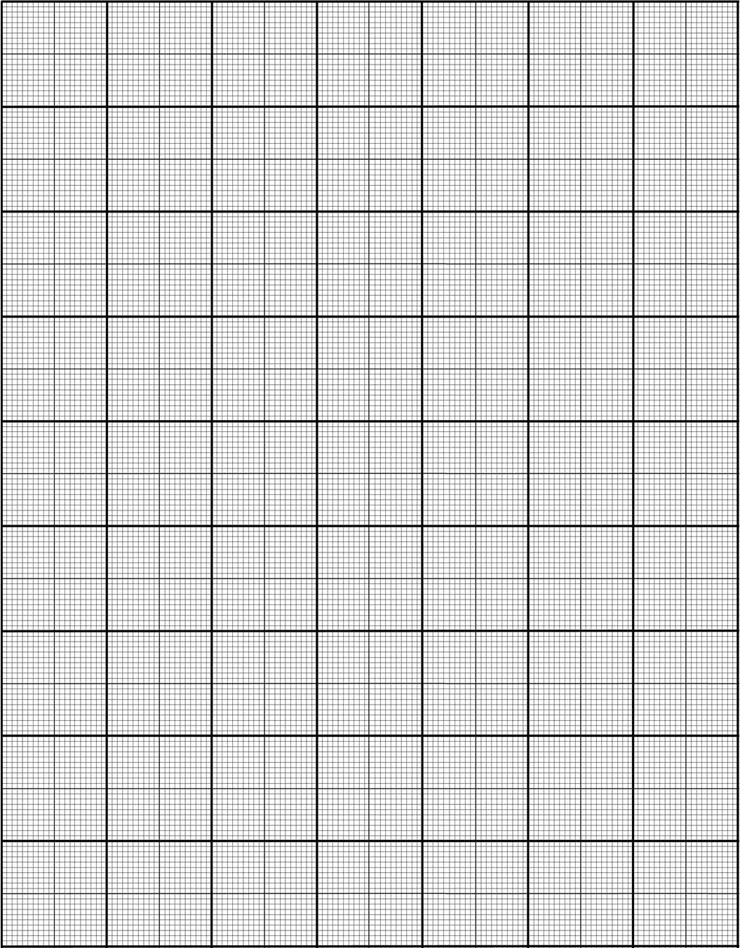 Graph Paper Template 541 | Printable Graph Paper, Graph