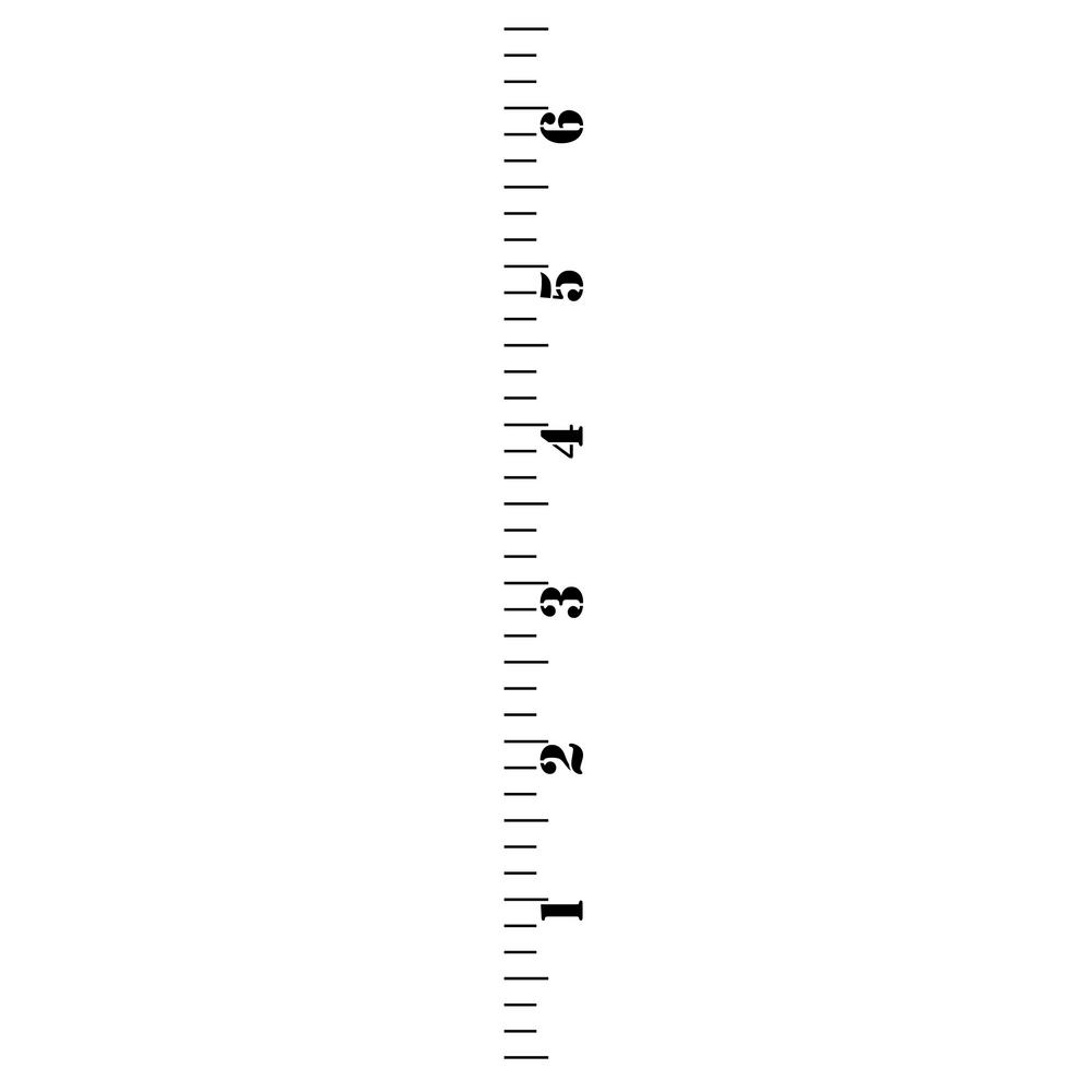 Growth Chart Ruler Clipart