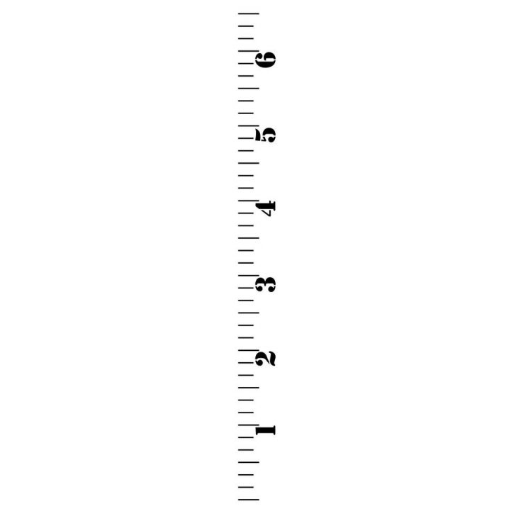 growth chart ruler clipart printable ruler actual size