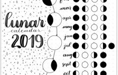 Printable Ruler Calendar 2019