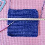 How To Make And Measure A Crochet Gauge Swatch   Dora Does