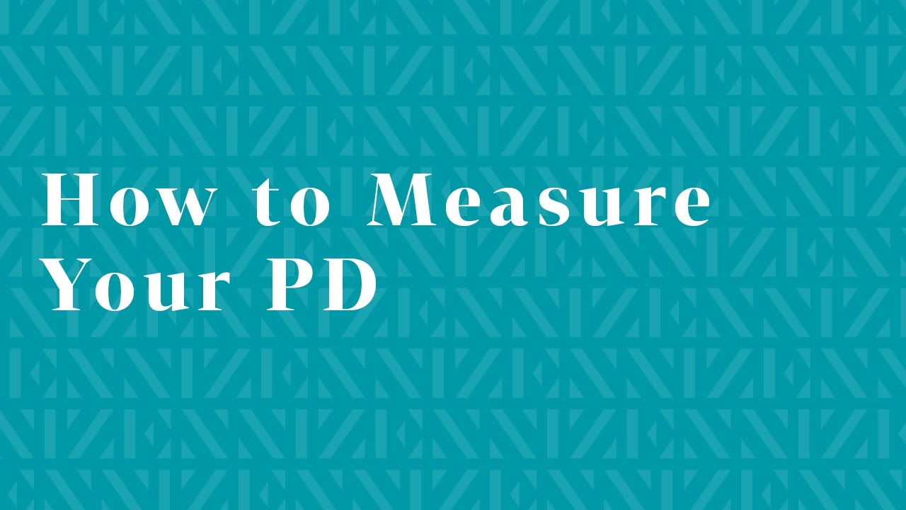 How To Measure Your Pd For Your Zenni Frames