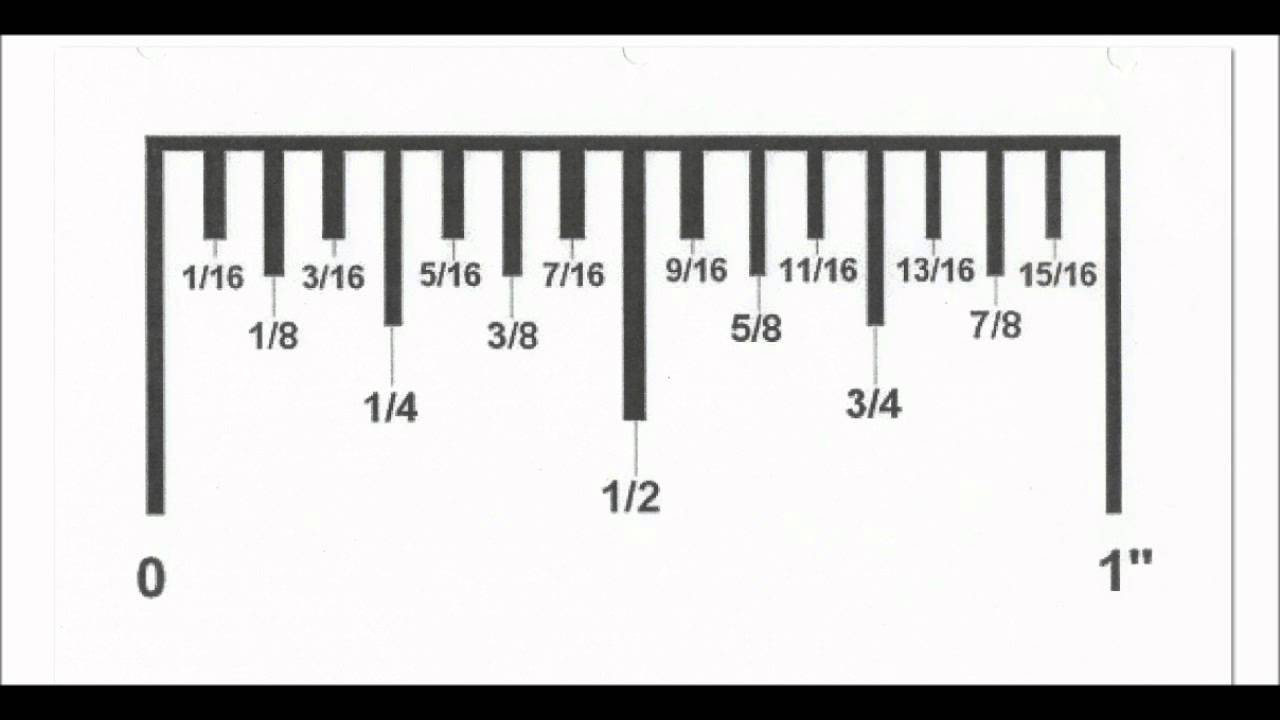 life size ruler in inches