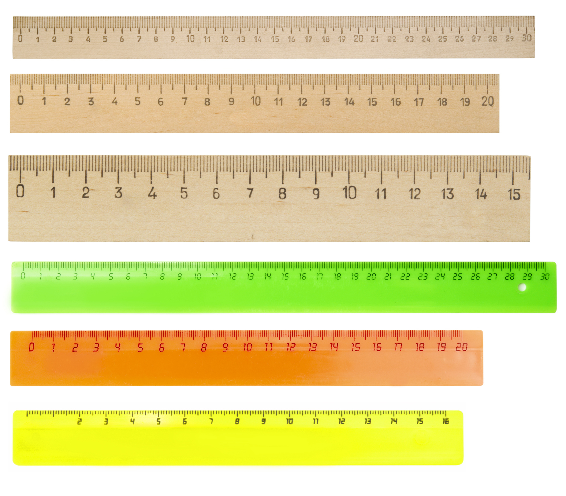 How To Read Centimeter Measurements On A Ruler