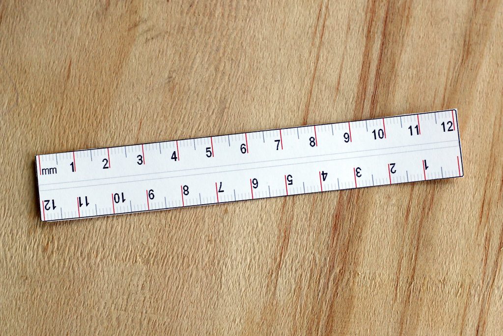 1 6 Inches On A Ruler Actual Size Printable Printable Ruler Actual Size