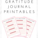 How To Start A Gratitude Journal (With Free Printable For