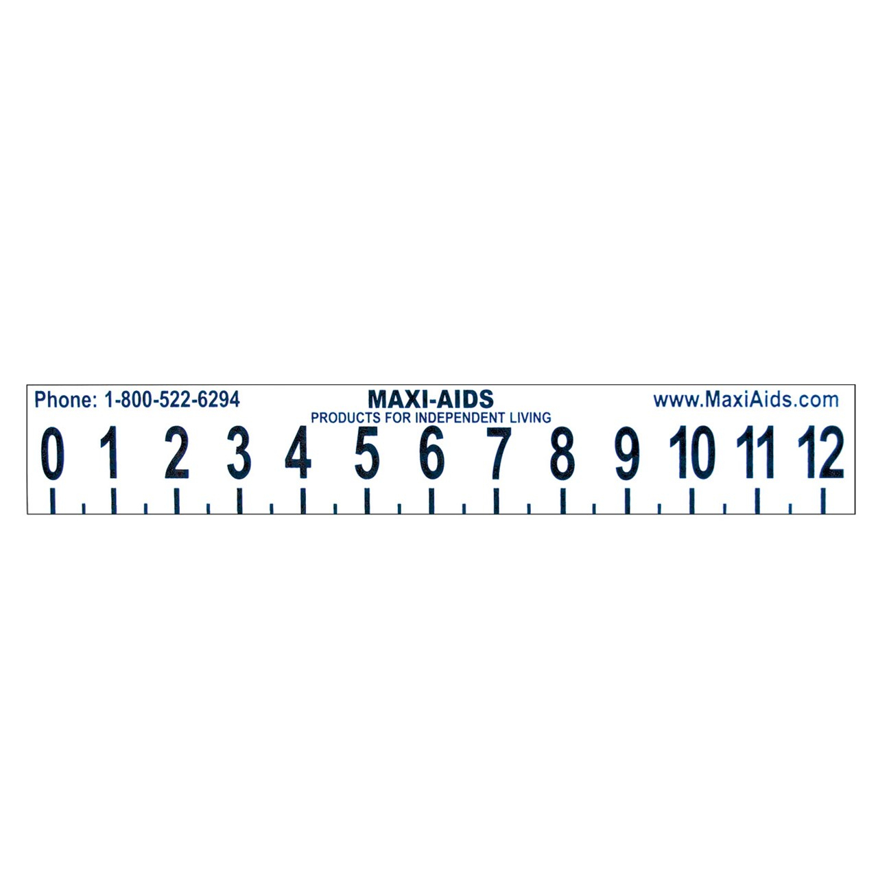 12 Inch Printable Ruler